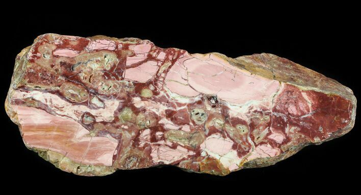 Polished Brecciated Pink Opal - Western Australia #64784